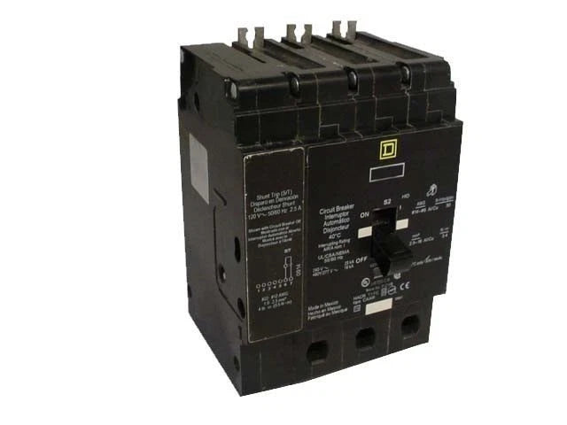 Square D EGB34060SA 60-Ampere 3-Pole 480Y/277-Volt Molded Case Circuit Breaker