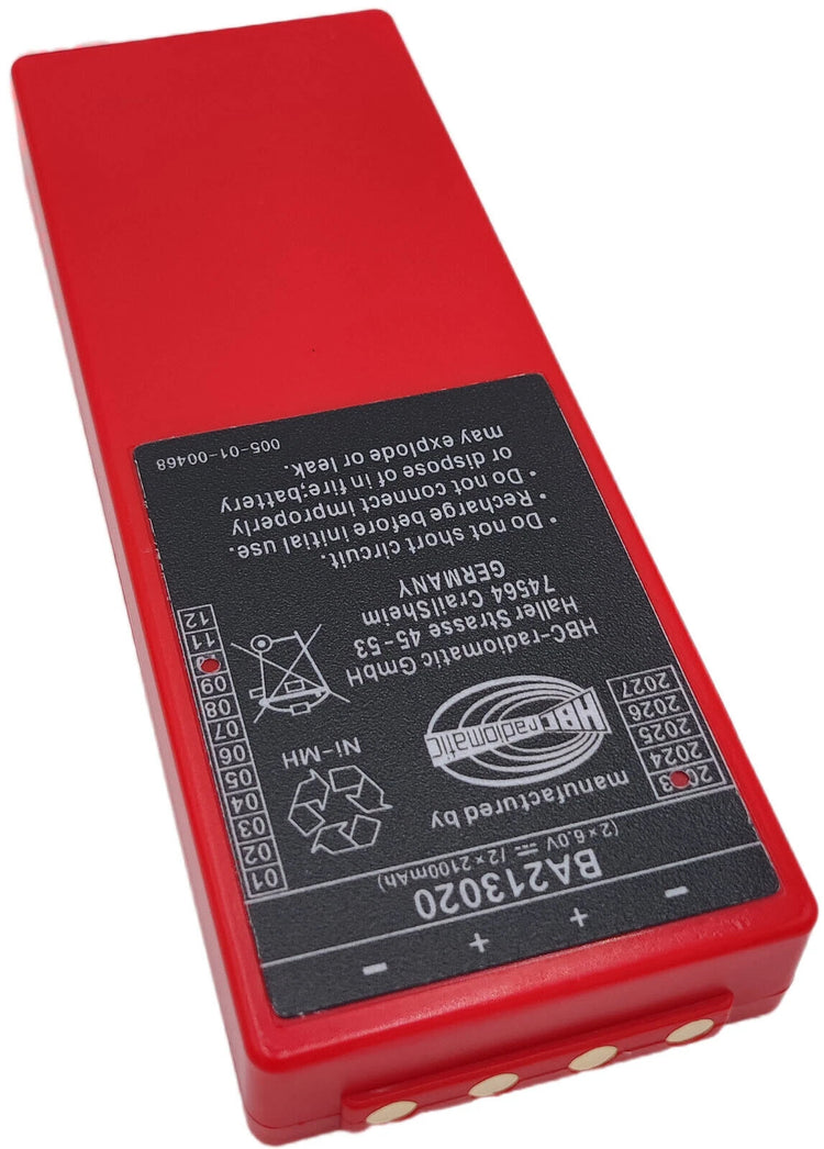 HBC-Radiomatic BA214061 6 V NiMH Battery for FuB Remote Controls