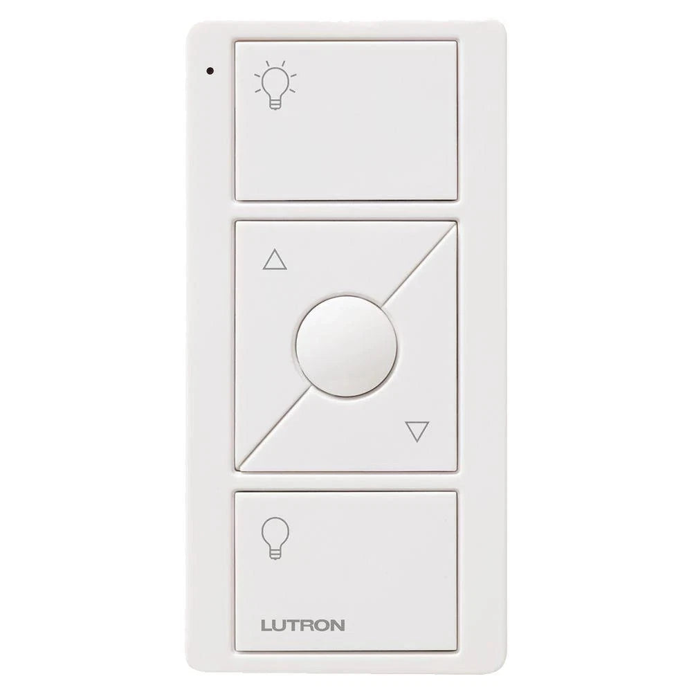 Lutron PJ2-3BRL-GWH-L01 Pico Wireless Control 3-Button Raise/Lower RF Remote White