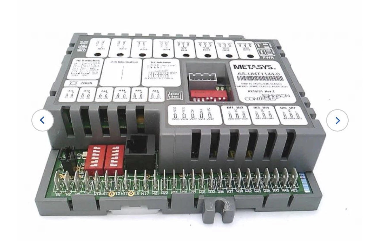 Johnson Controls AS-UNT1144-0 Unitary HVAC Controller with 20 I/O Points