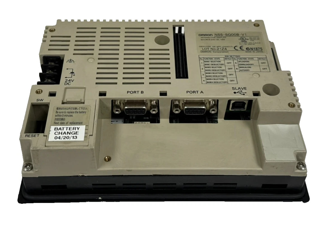 NS5-SQ00B-V1 | Omron 5.7-Inch NS5 Series Industrial HMI Operator Interface Display