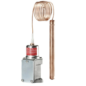 Danfoss 016D1003 WVTS Thermostatic Pilot Unit with 25–65°C Adjustment Range and 2-Meter Capillary