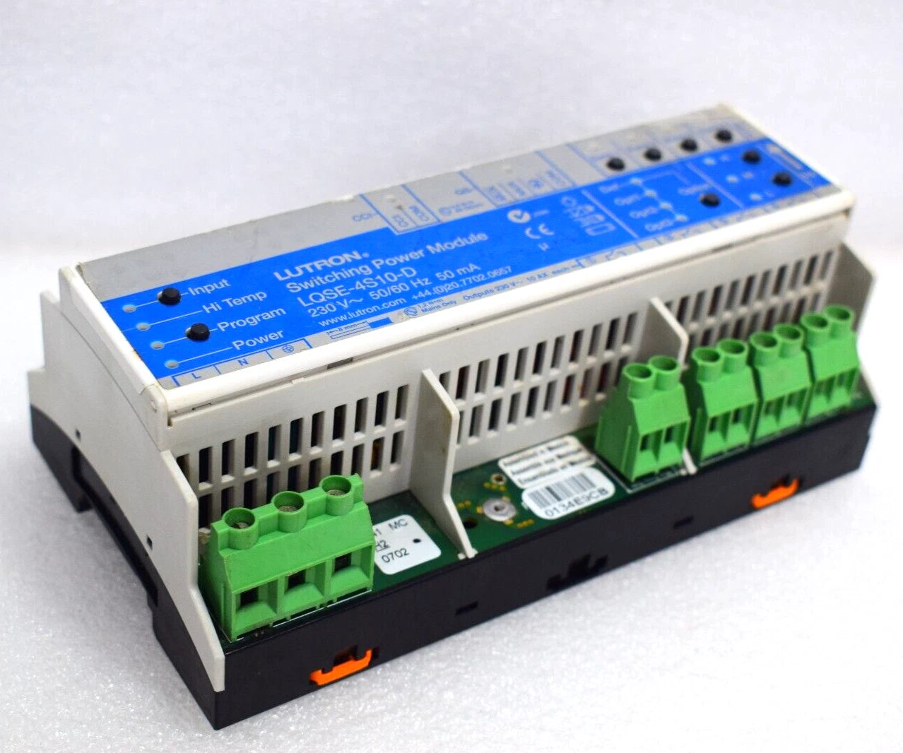 LQSE-4S10-D | Lutron 230 VAC Switching Power Module for Lighting Control Systems
