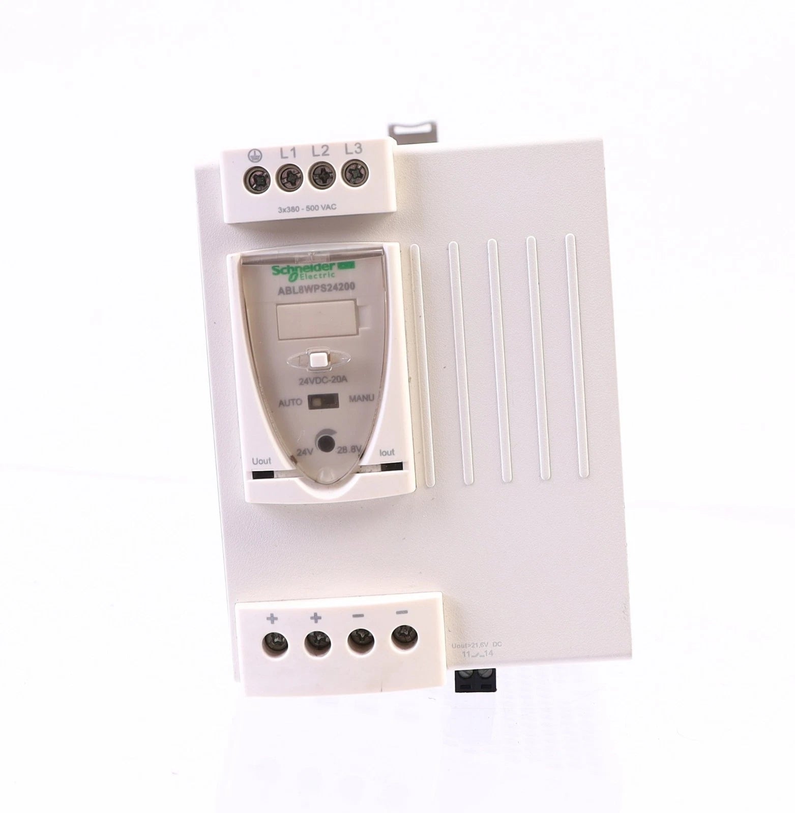 ABL8WPS24200 | Schneider Electric Regulated Three Phase Switch Mode Power Supply 24 V DC 20 A