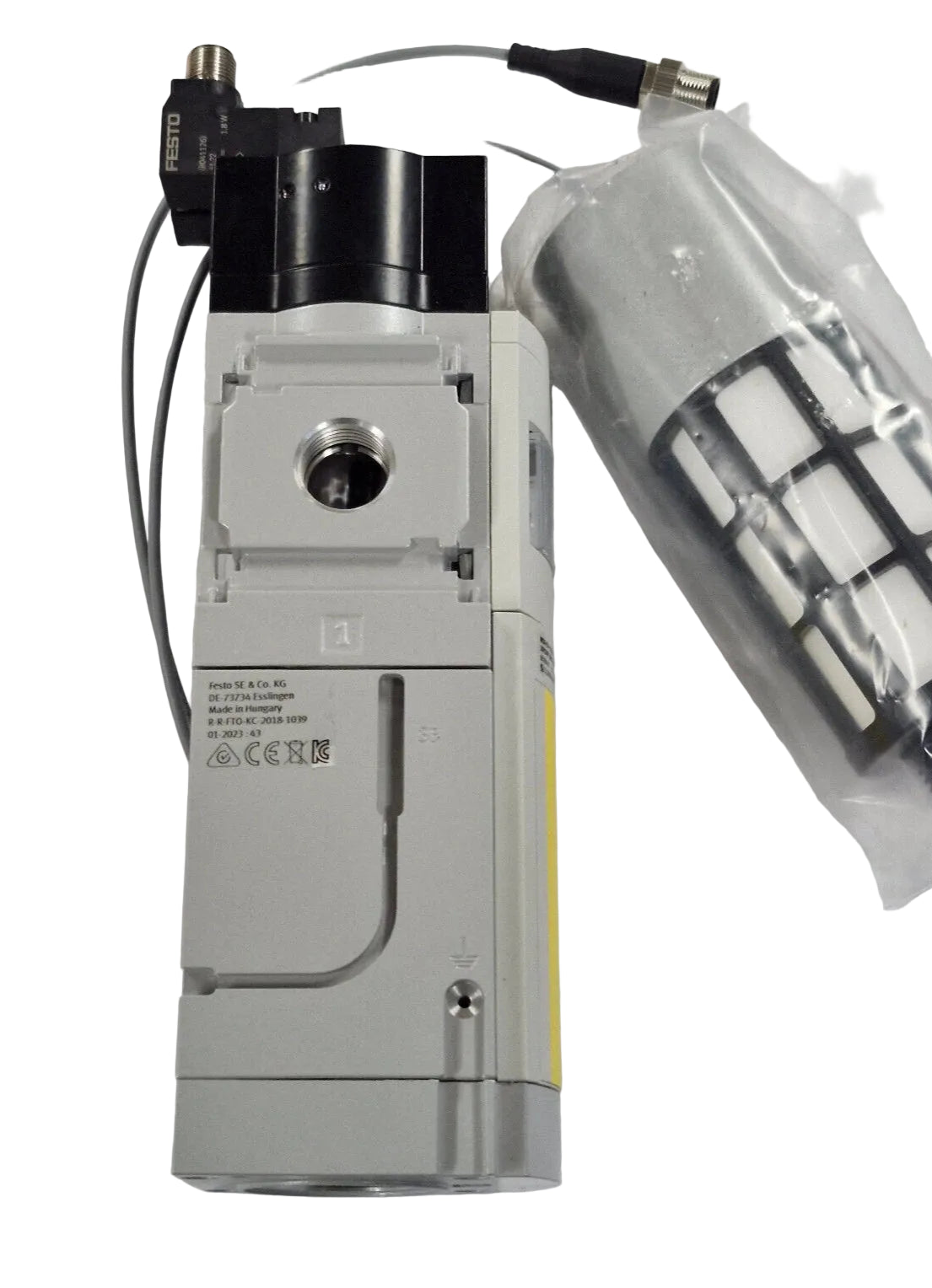 MS6-SV-1/2-D-10V24P-2M12-SO-AG | Festo MS6 Soft Start/Quick Exhaust Valve 1/2" 24VDC