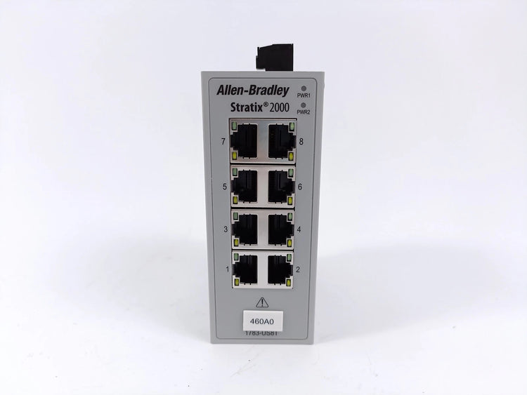 1783-US8T | Allen-Bradley Stratix 2000 Switch, Unmanaged, 8 Copper Ports