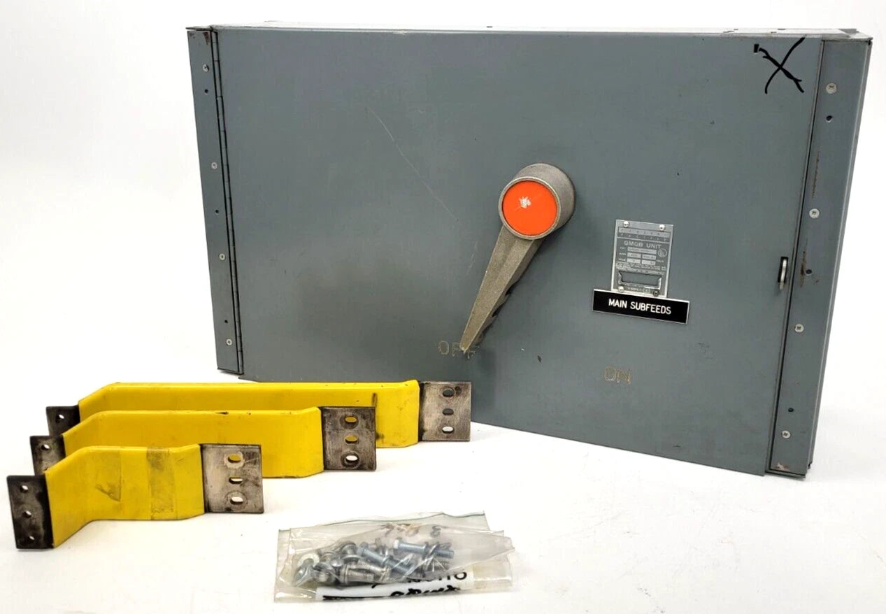 Federal Pacific QMQB-4036 400A 600V Three-Pole Fusible Panelboard Switch for Industrial Power Distribution