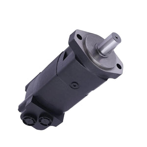 Danfoss 151F2323 OMS 400 Orbital Hydraulic Motor with Cylindrical Shaft and Two-Bolt Mounting Flange