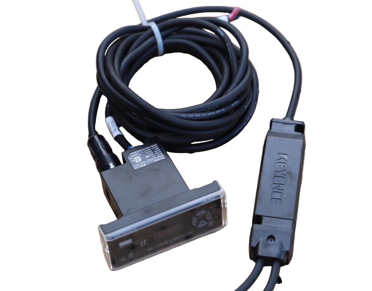 FD-XS1 | Keyence Clamp-On Micro Flow Sensor Head, 1 L/min, Non-Invasive, IP67