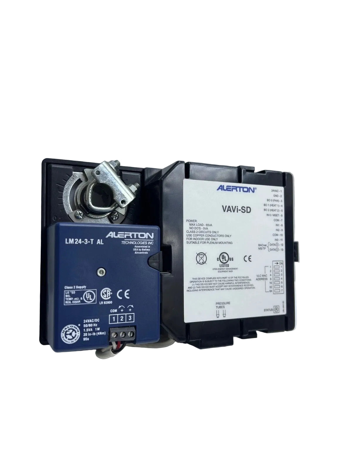 Alerton VAVI-SD VAV Controller for HVAC with LM24-3-T AL Actuator