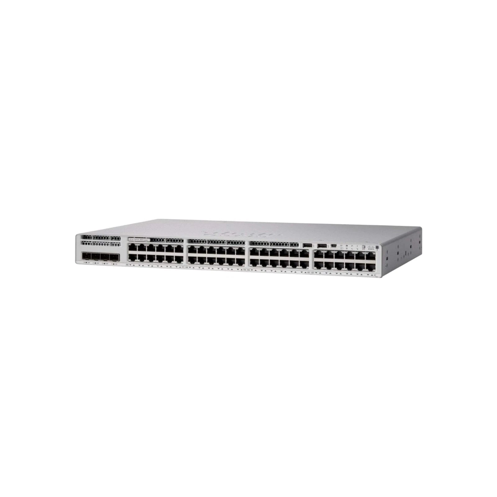 Cisco C9200L-48T-4X-E Catalyst 9200L 48-Port Gigabit Layer 3 Switch with 4x 10G SFP+ Uplinks