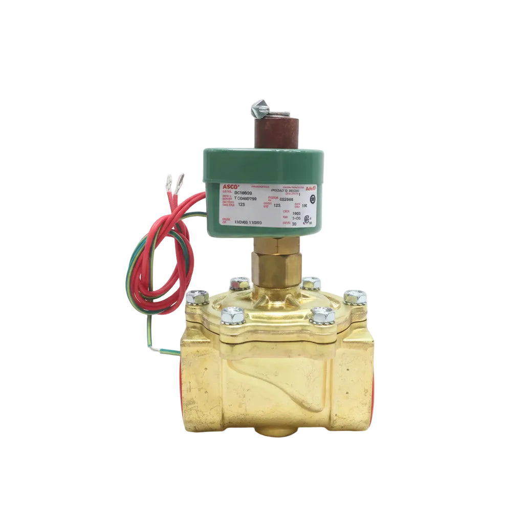 Asco 8210B059 RedHat 1-1/2-Inch Normally Open High-Flow Solenoid Valve 120VAC