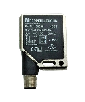 Pepperl+Fuchs MLV12-54-LAS/76B/110/124 Retroreflective Photoelectric Sensor 15 m