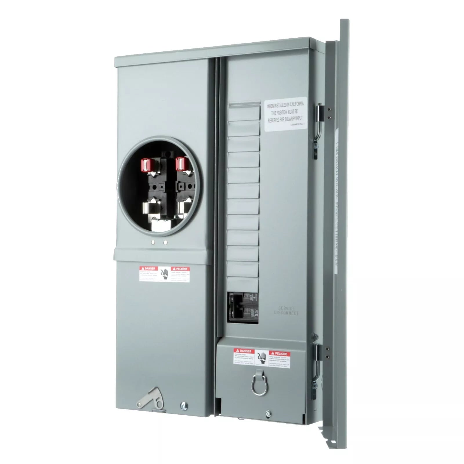 MC1224B1125ESC | Siemens 120/240 VAC 125 Amp 1-Phase 3-Wire Ring Type Combination Meter Load Center