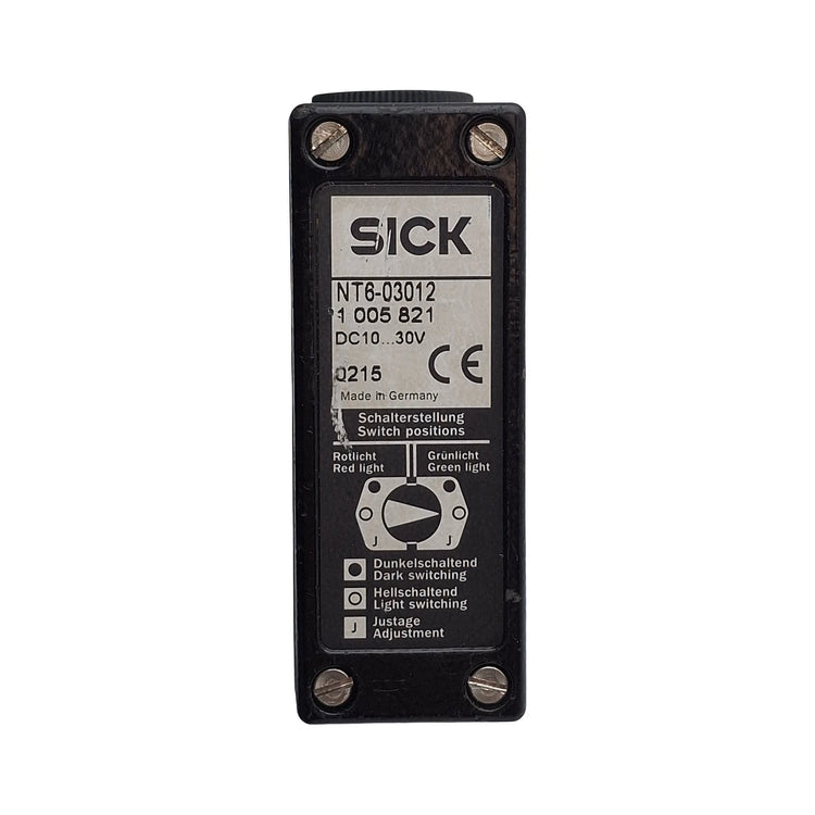 SICK 1005821 NT6-03012 Contrast Sensor for Print Mark Detection