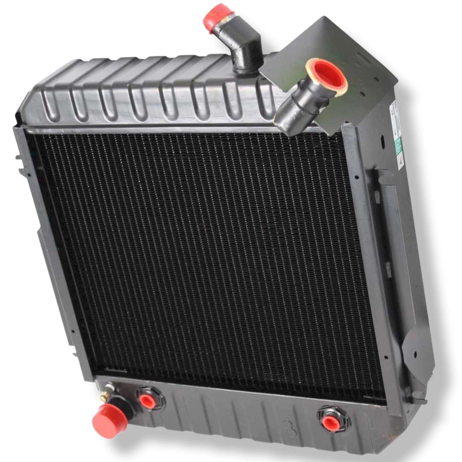 Hyster HY1452142 Copper-Brass Forklift Radiator with Oil Cooler