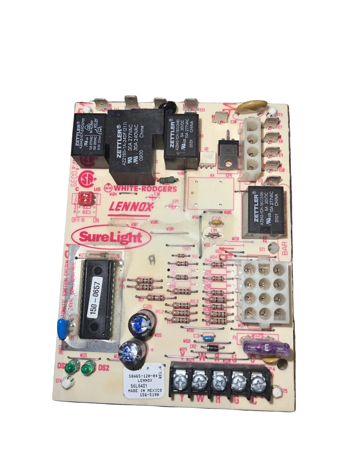 50A65-120-03 | White-Rodgers Integrated Furnace Control Board 24V