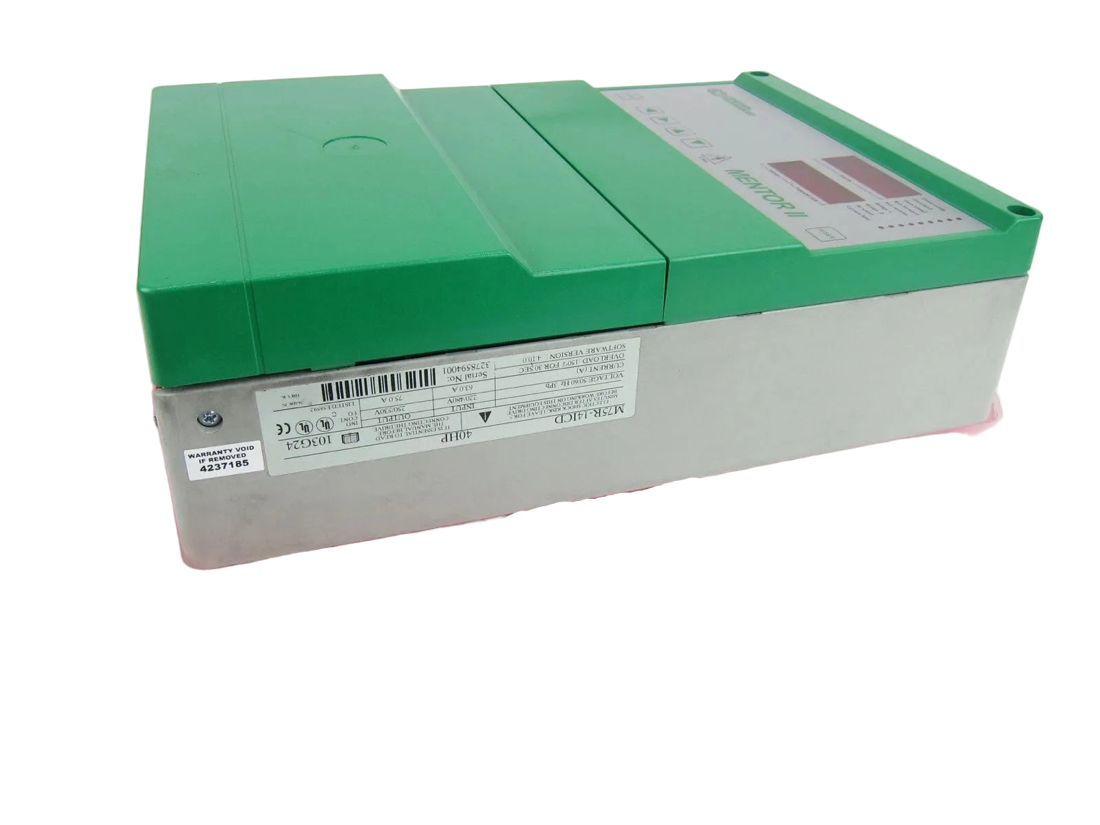 Control Techniques M75R-14ICD Mentor II DC Drive 40HP 220/480VAC 75A Regenerative
