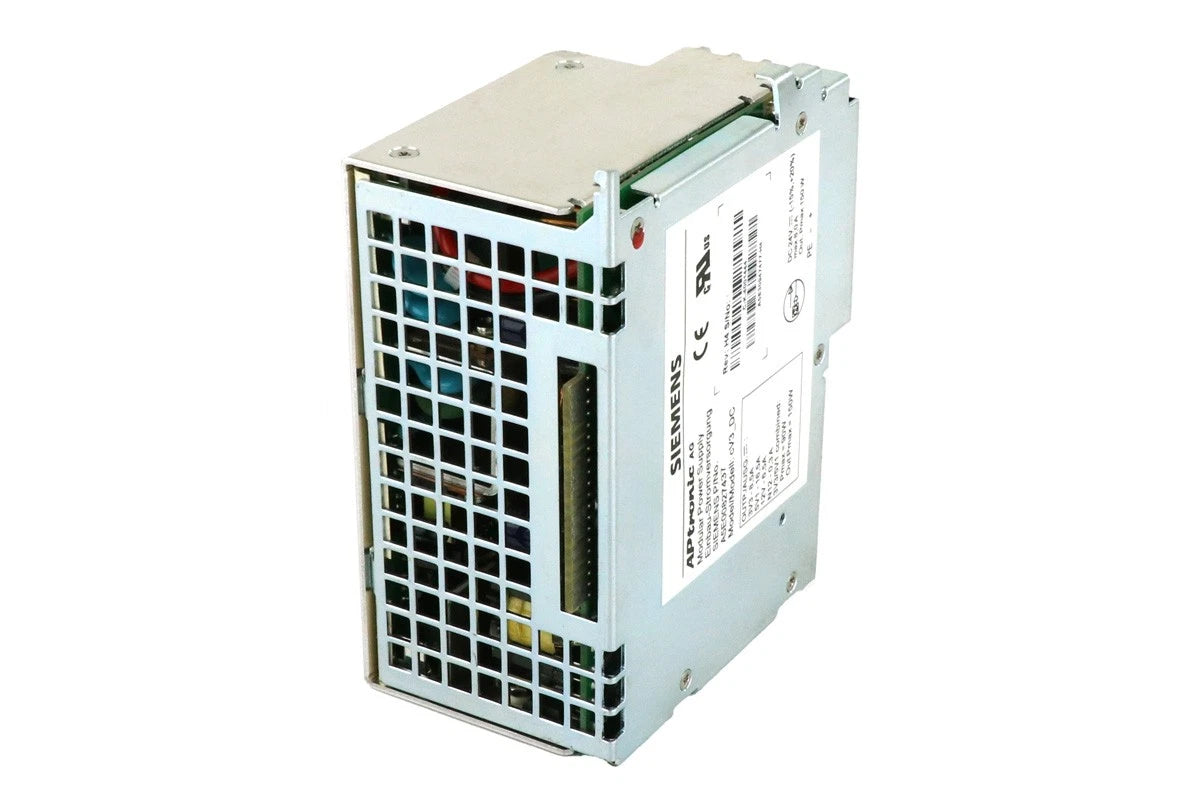 Siemens A5E30947477-H4 Modular 24VDC 8A 150W Power Supply for Industrial Automation Systems