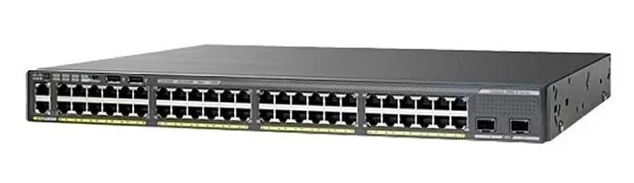 WS-C2960XR-48FPS-I | Cisco 48x 1GB PoE RJ-45 2x 10GB SFP+ Switch