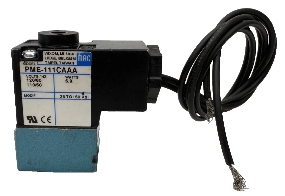 PME-111CAAA | Mac Valves Solenoid Pilot Valve 110–120 VAC
