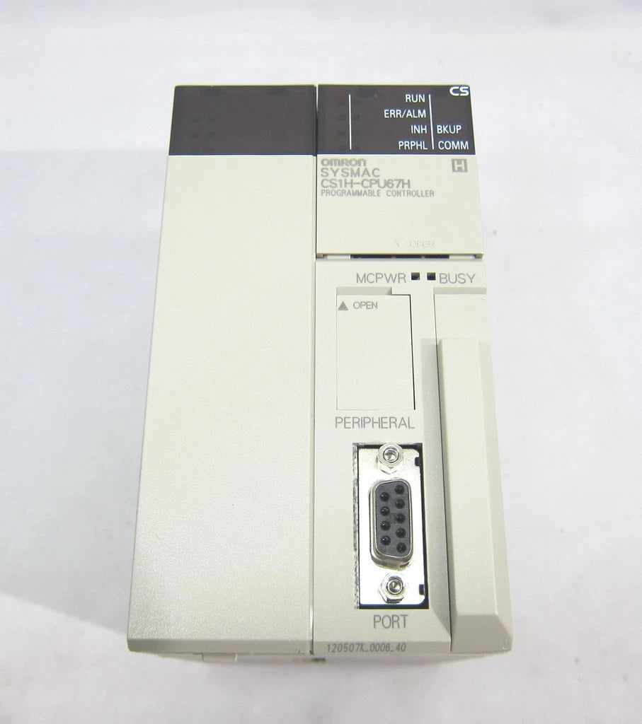 CS1H-CPU67H | Omron CS1H High-Capacity PLC CPU Module