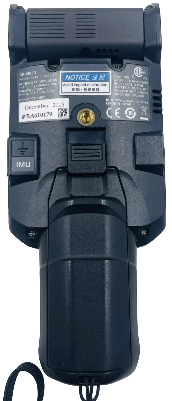 Keyence SK-H050 High-Precision Electrostatic Sensor with Temperature and Humidity Measurement