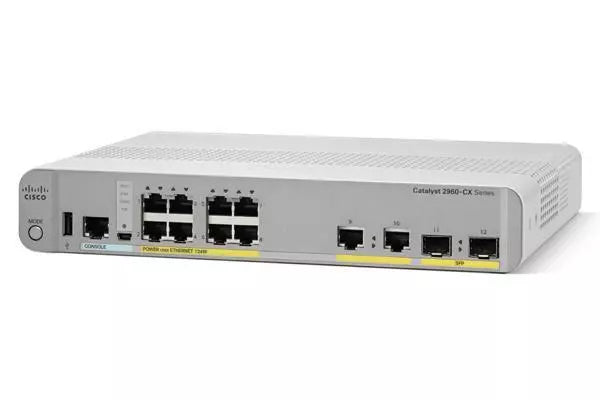 WS-C2960CX-8PC-L | Cisco POE+ Switch