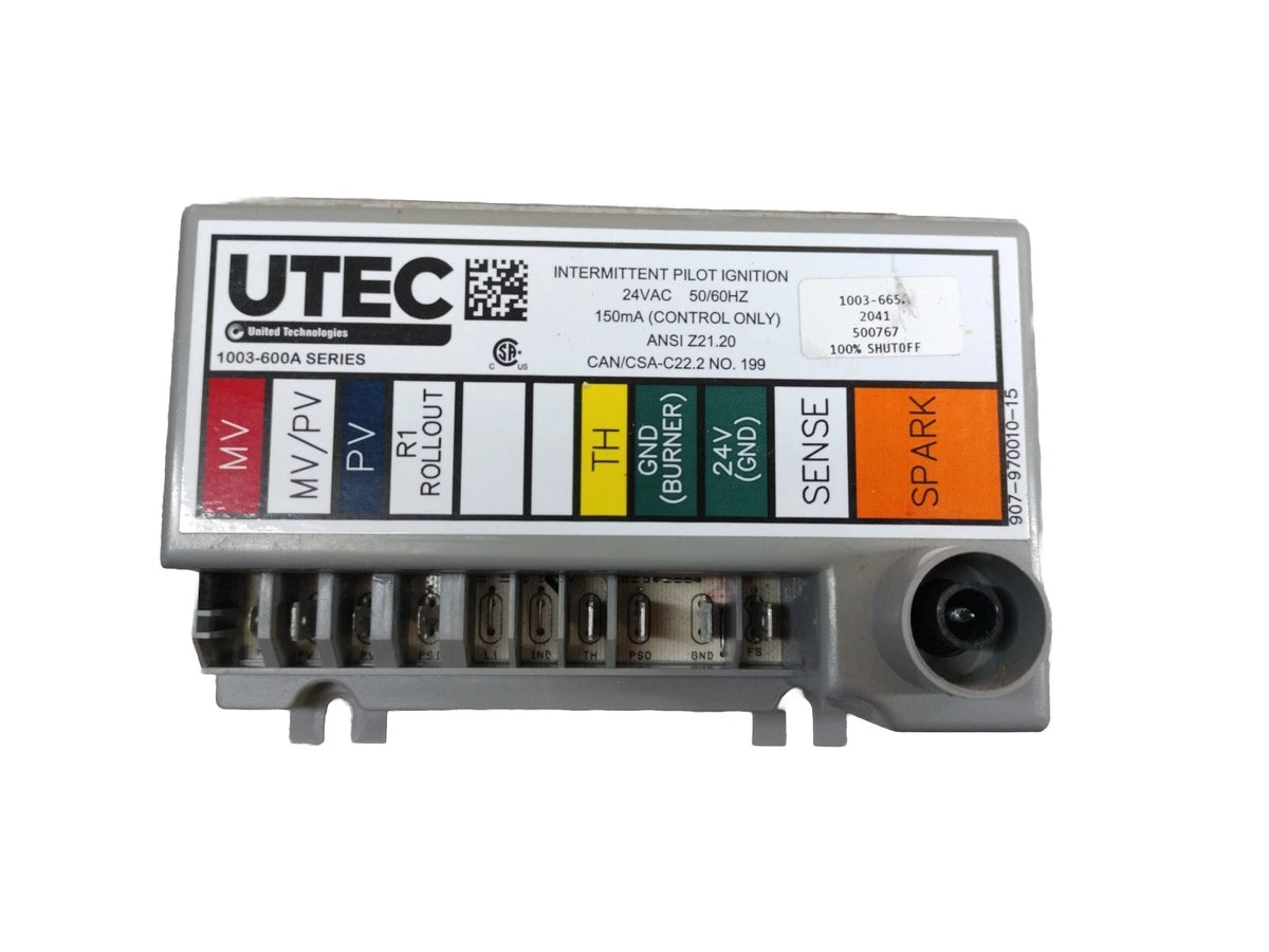 1003-600A | UT Electronic Controls 24v Intermittent Pilot Ignition Control Replaces 14662071