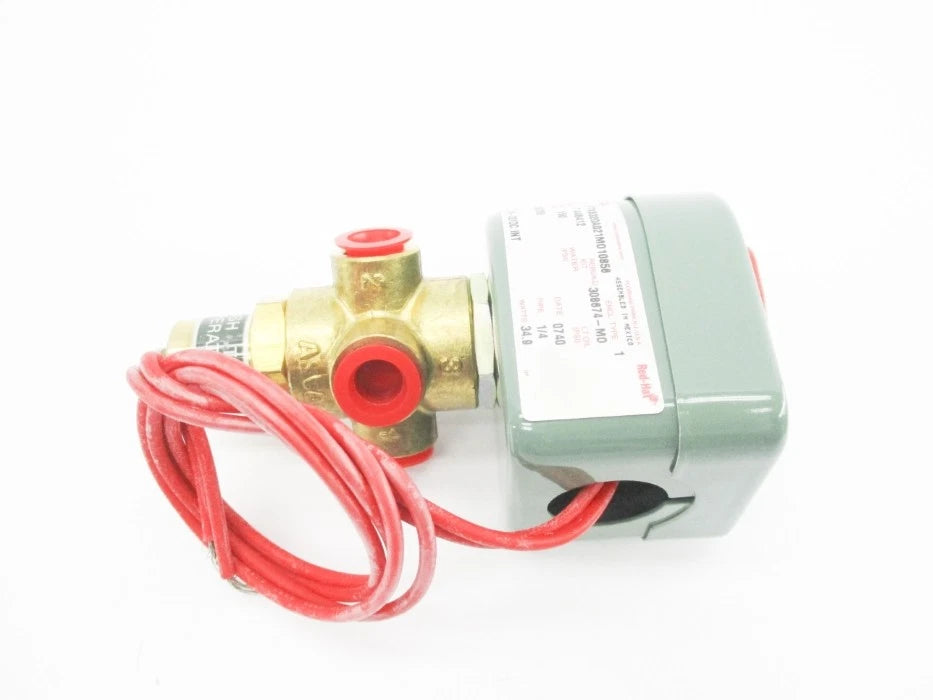 ASCO FTX8320A021M010856 Three-Way Direct Current Industrial Solenoid Valve for Pneumatic Control