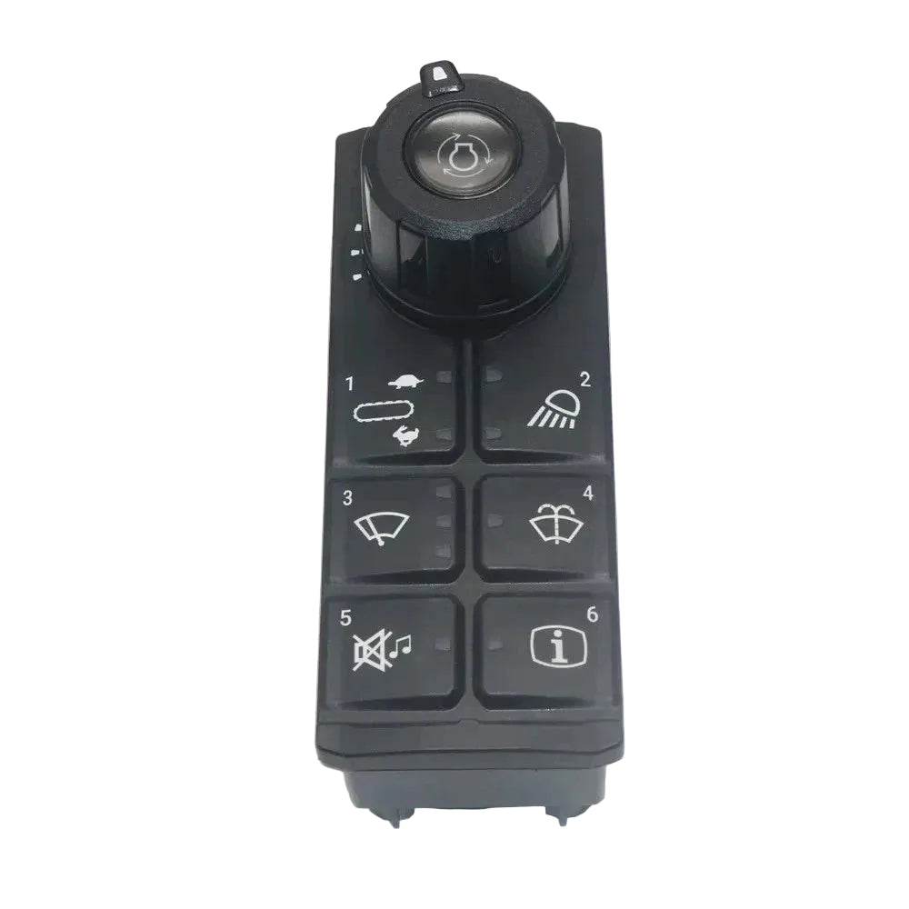 Caterpillar 478-8977 Rotary Dial 6-Button Keypad Module for Heavy Equipment Operator Controls