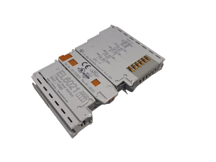 Beckhoff EL6021 EtherCAT RS422/RS485 Serial Interface Terminal for Industrial Automation