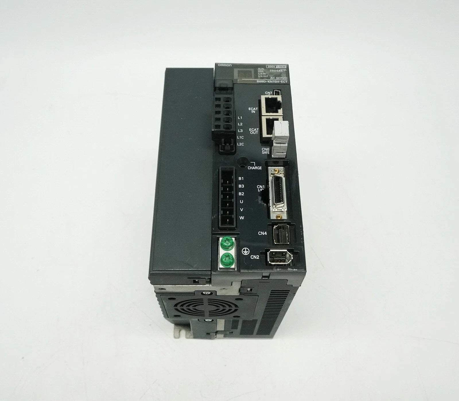 R88D-KN15H-ECT | Omron G5-Series 1.5 kW EtherCAT AC Servo Drive (200 VAC)