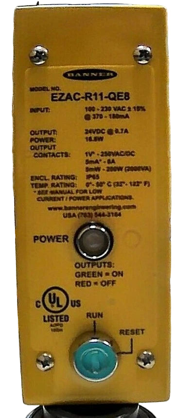 EZAC-R11-QE8 | Banner AC Interface Box