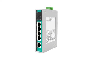 Moxa EDS-G205A-4PoE 5-Port Gigabit Industrial PoE+ Ethernet Switch