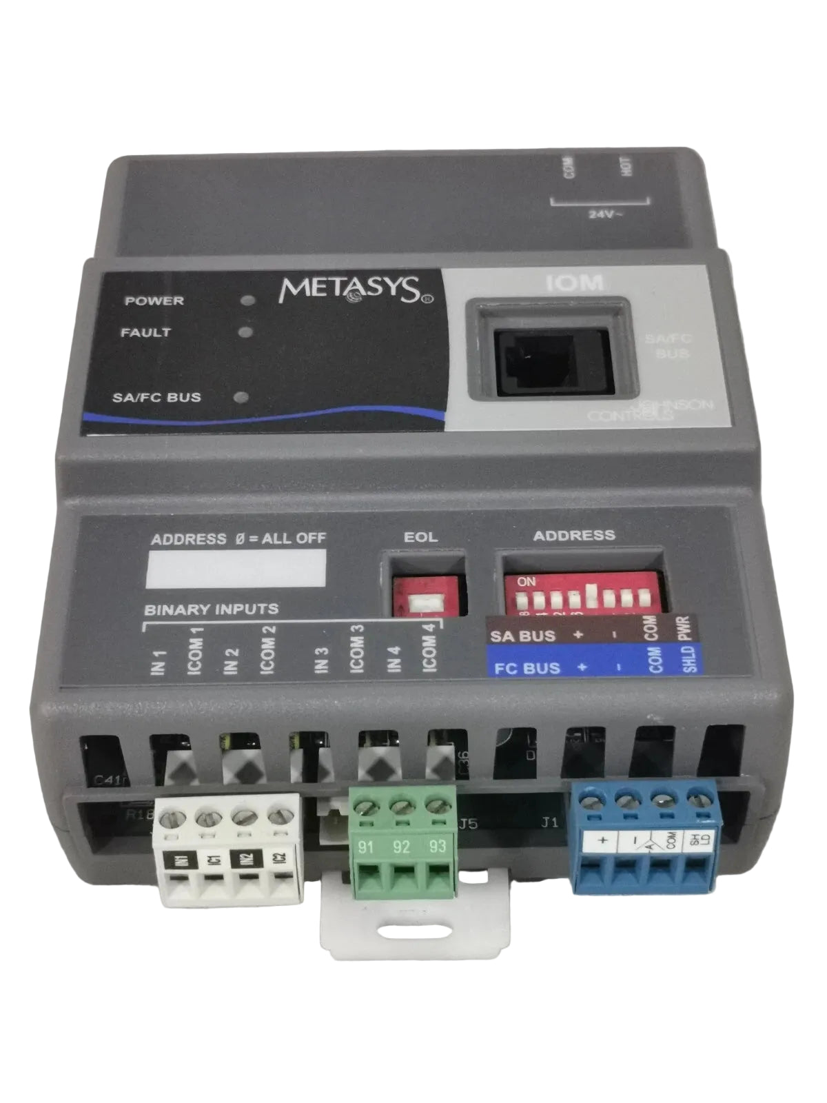 Johnson Controls MS-IOM1710-0 Four Binary Input Expansion Controller 24 VAC for Metasys Systems
