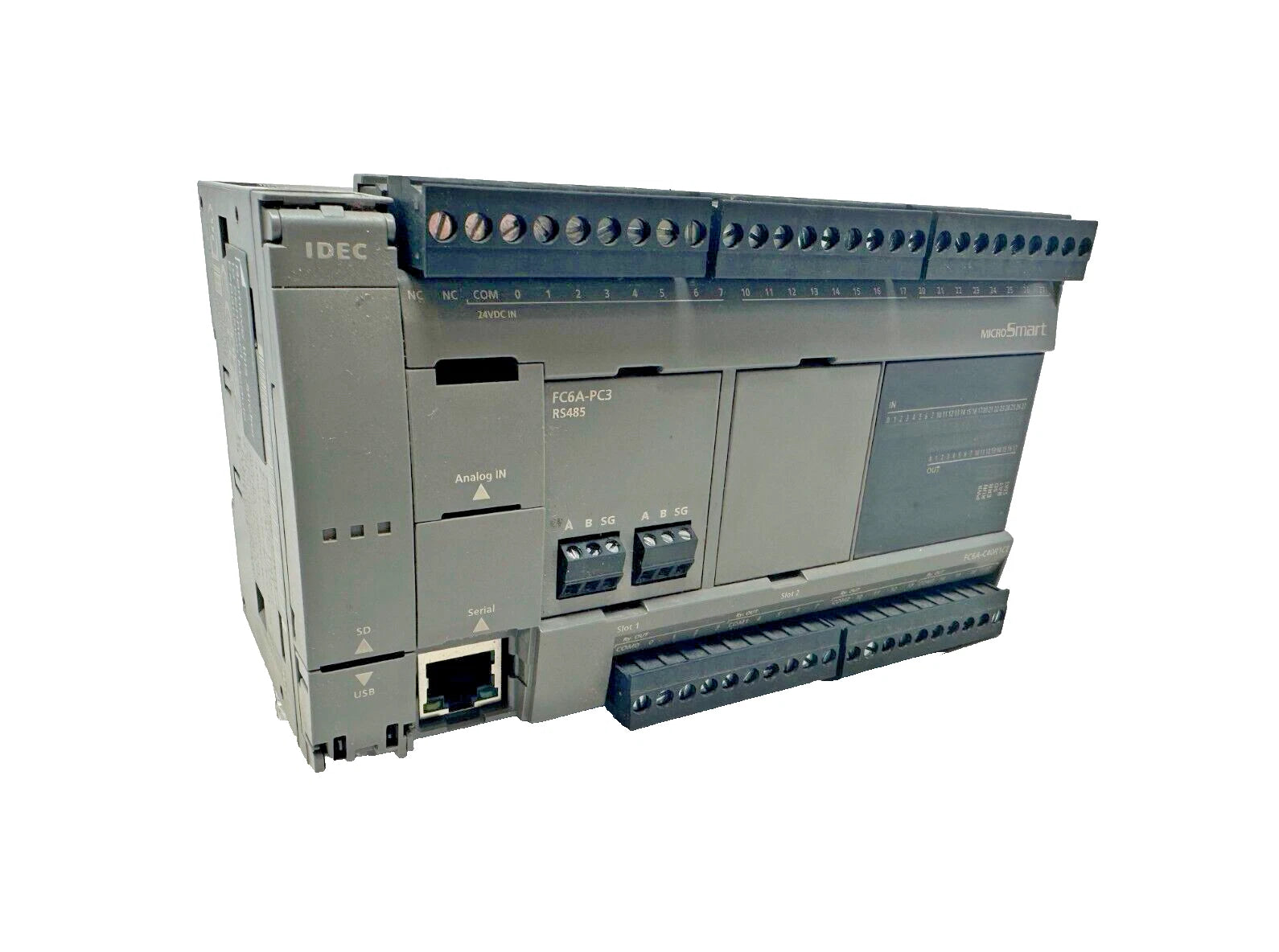 IDEC FC6A-C40R1CE MicroSmart 40 I/O PLC CPU Module