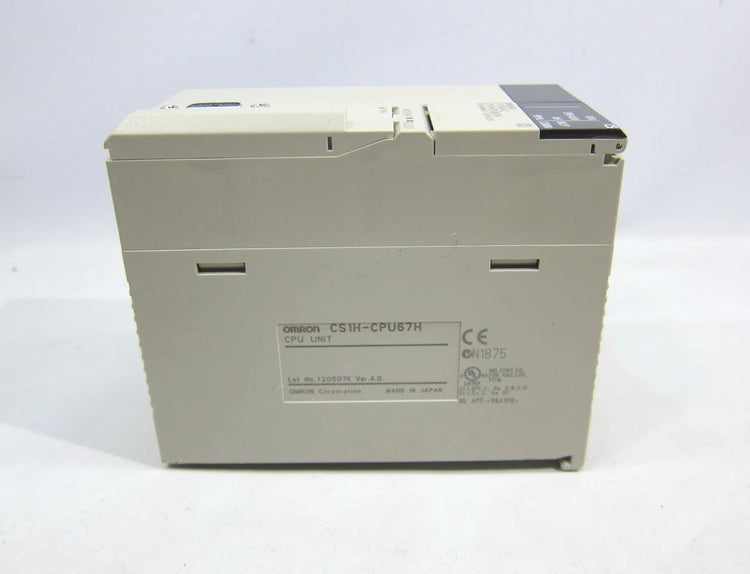 CS1H-CPU67H | Omron CS1H High-Capacity PLC CPU Module