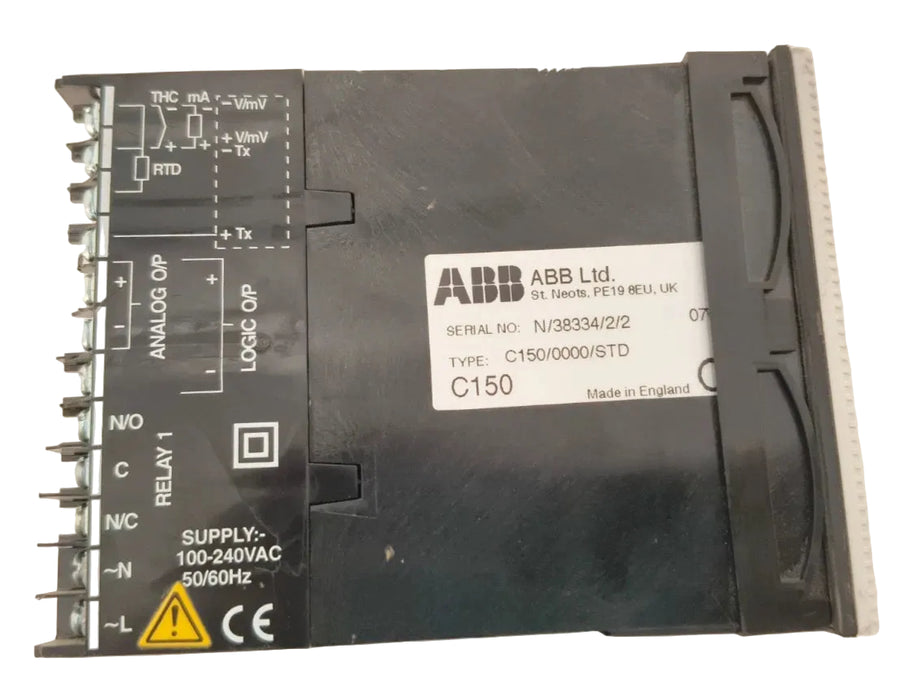 ABB C150/0000/STD Commander 150 Universal Process Indicator for Industrial Process Monitoring