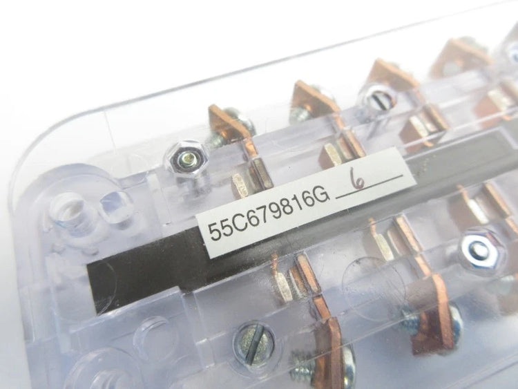 General Electric 55C679816G6 Interlock Assembly 5 NC High Voltage Control Component