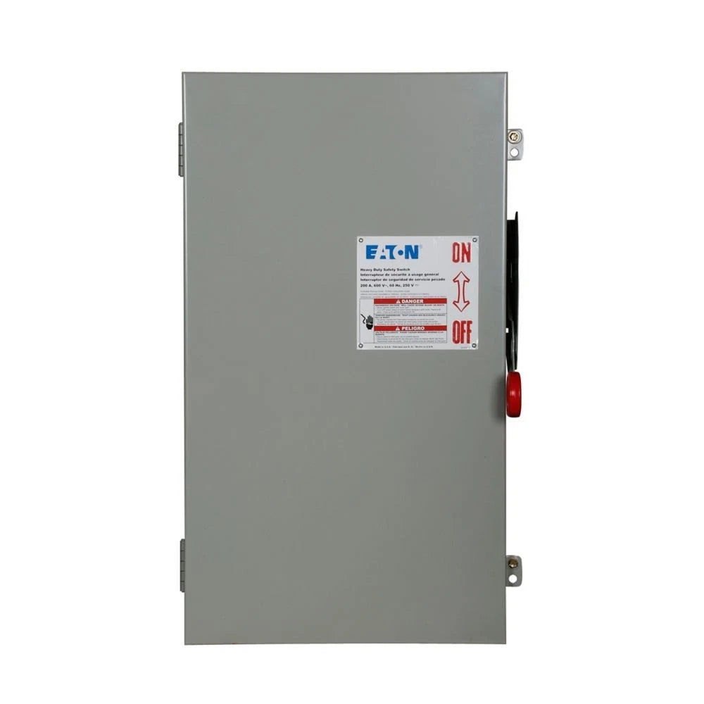 DH364FGK | Eaton Heavy-Duty Fusible Safety Switch 200A 600V for Industrial Power Systems