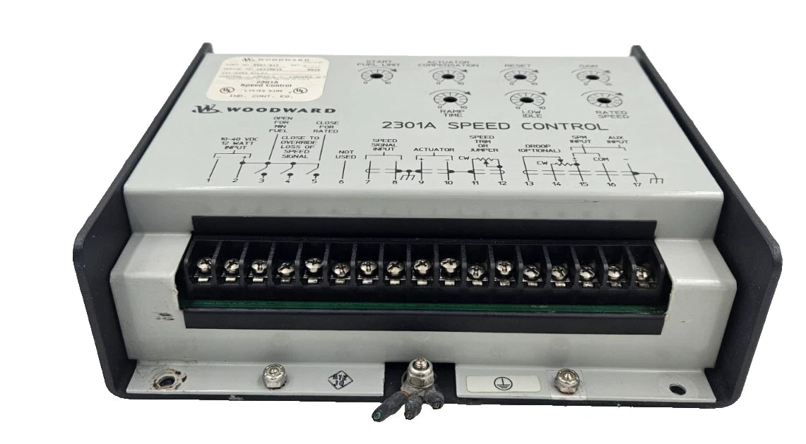 9907-014 | Woodward 2301A load sharing and speed control with tachometer/speed indication