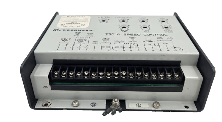 9907-014 | Woodward 2301A load sharing and speed control with tachometer/speed indication