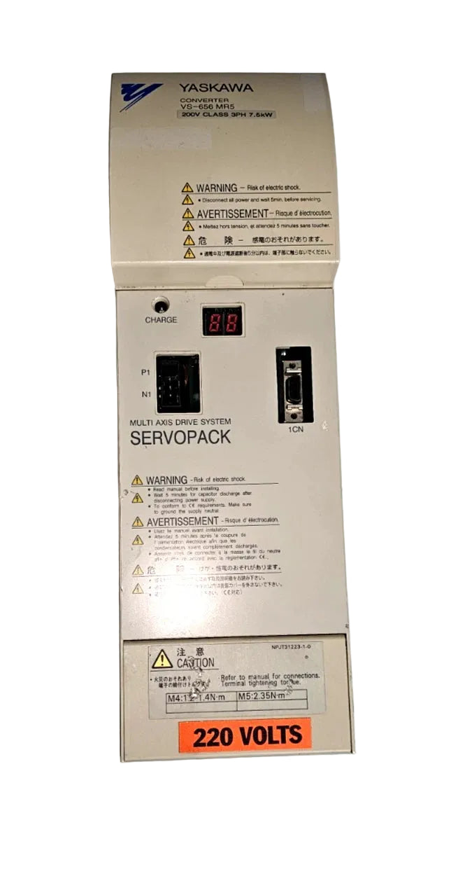 CIMR-MR5A27P5 | Yaskawa VS-656 MR5 Servo Power Converter 9.3kW 200V