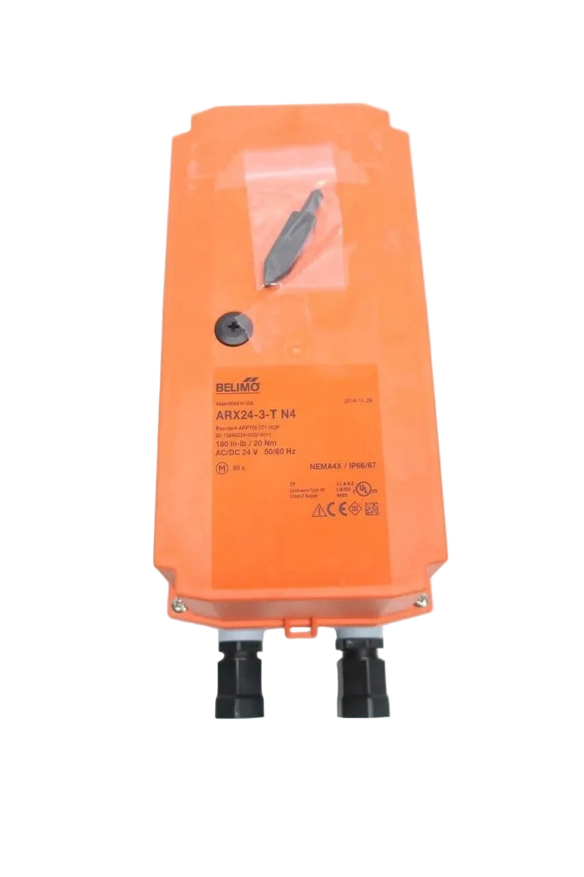 ARX24-3-T N4 | Belimo Non Spring Return Valve Actuator 24V On Off Floating Point NEMA 4X