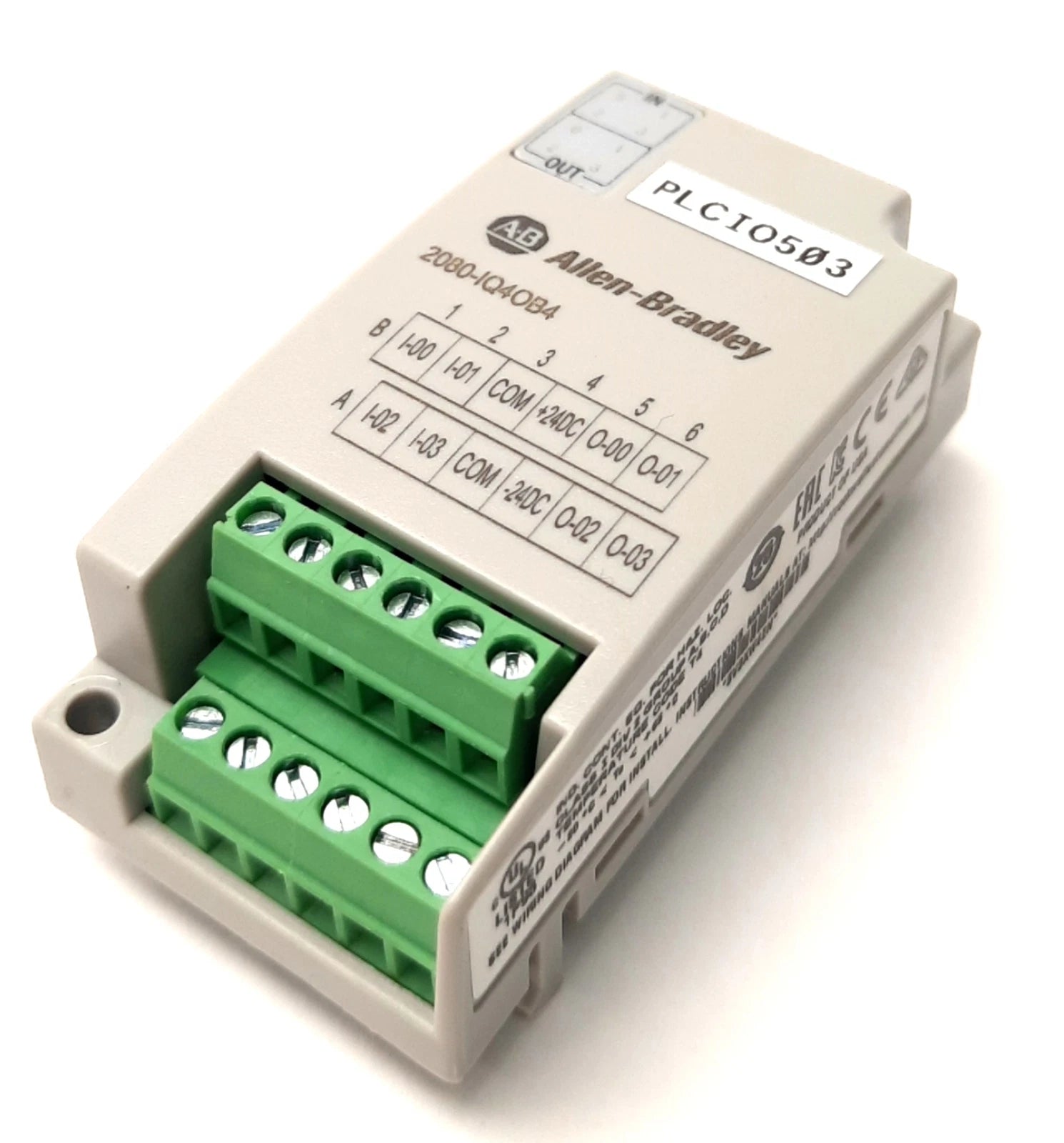 2080 Input Plug In Module Allen-Bradley 2080-IQ4 Digital Input Module | Quick Delivery