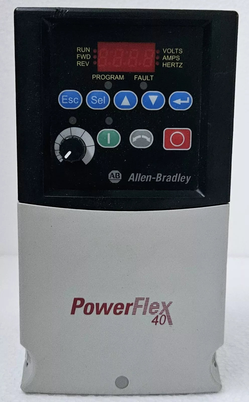 22B-A2P3N104 | Allen-Bradley PowerFlex 40 AC Drive 240VAC 1-Phase