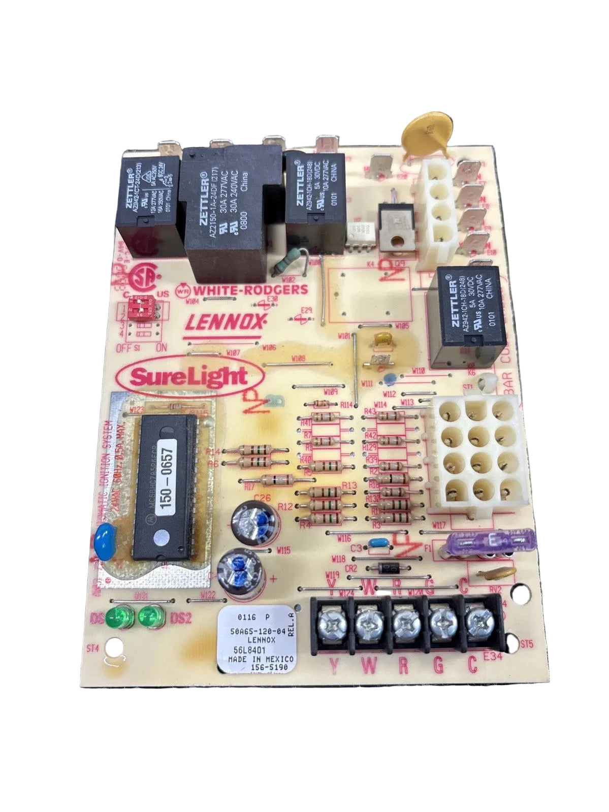 50A65-120-04 | White-Rodgers Lennox SureLight Furnace Control Board 24V