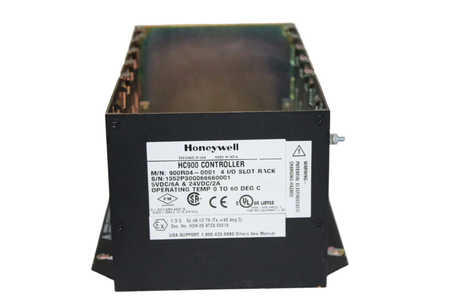 900r04-0001 | Honeywell HC900 4-Slot I/O Rack PLC Module