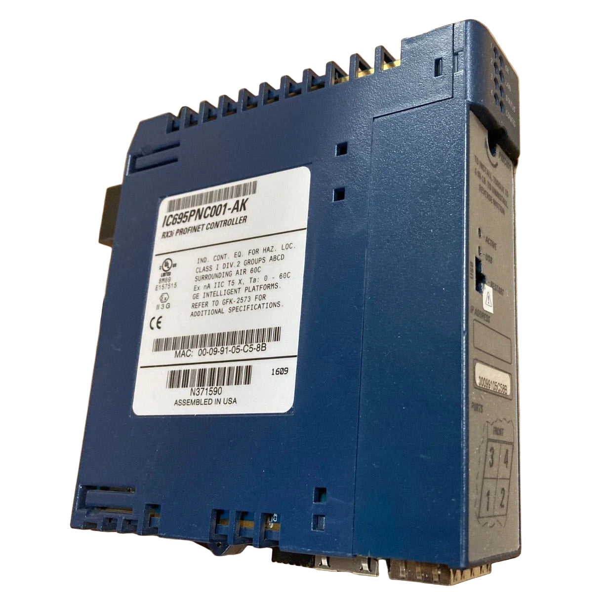 IC695PNC001-AK | GE Fanuc RX3i PROFINET Controller Module, V2.20 with HART Pass-Through